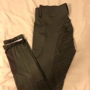 Ovation Aerowick Silicone Full Seat Tights Olive